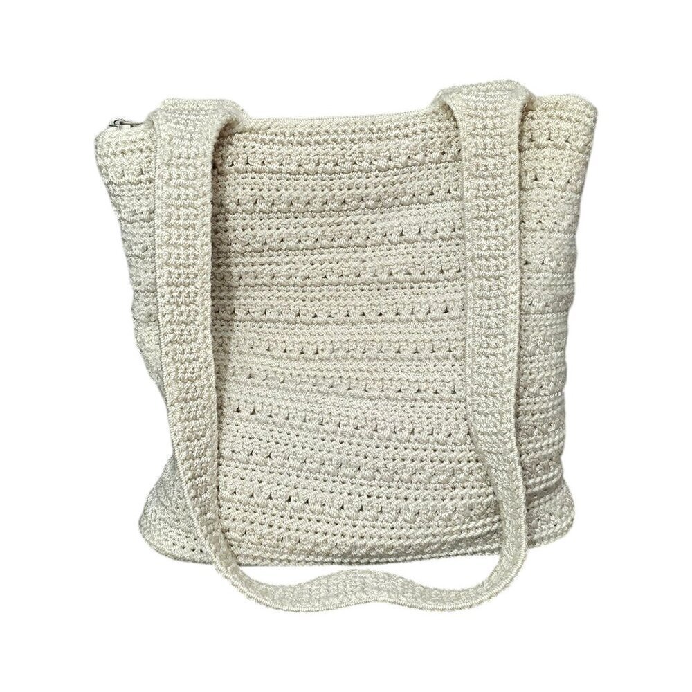 The Sak Women's Everyday Bag Cream Crochet Boho Shoulder Bag